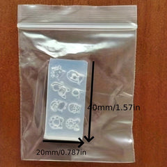 3D Nail Art Mold Silicone Decorative Mold Nail Art Making Tools