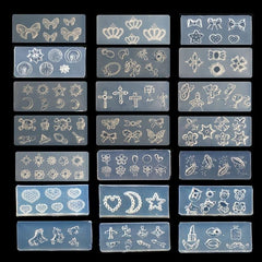 3D Nail Art Mold Silicone Decorative Mold Nail Art Making Tools