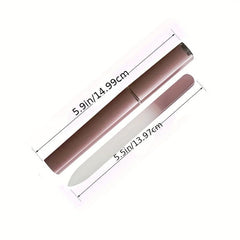 Colorful Crystal Glass Nail File Medium Manicure Pedicure Tool