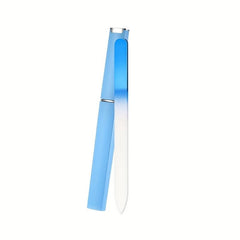 Colorful Crystal Glass Nail File Medium Manicure Pedicure Tool