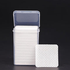 200pcs Lint Nail Polish Remover Pads - Easy & Effective Glue & Polish Removal