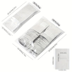 Aluminum Foil Nail Art Soak Off Polish Remover - Easy Gel Polish Removal Tool