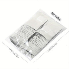 Aluminum Foil Nail Art Soak Off Polish Remover - Easy Gel Polish Removal Tool