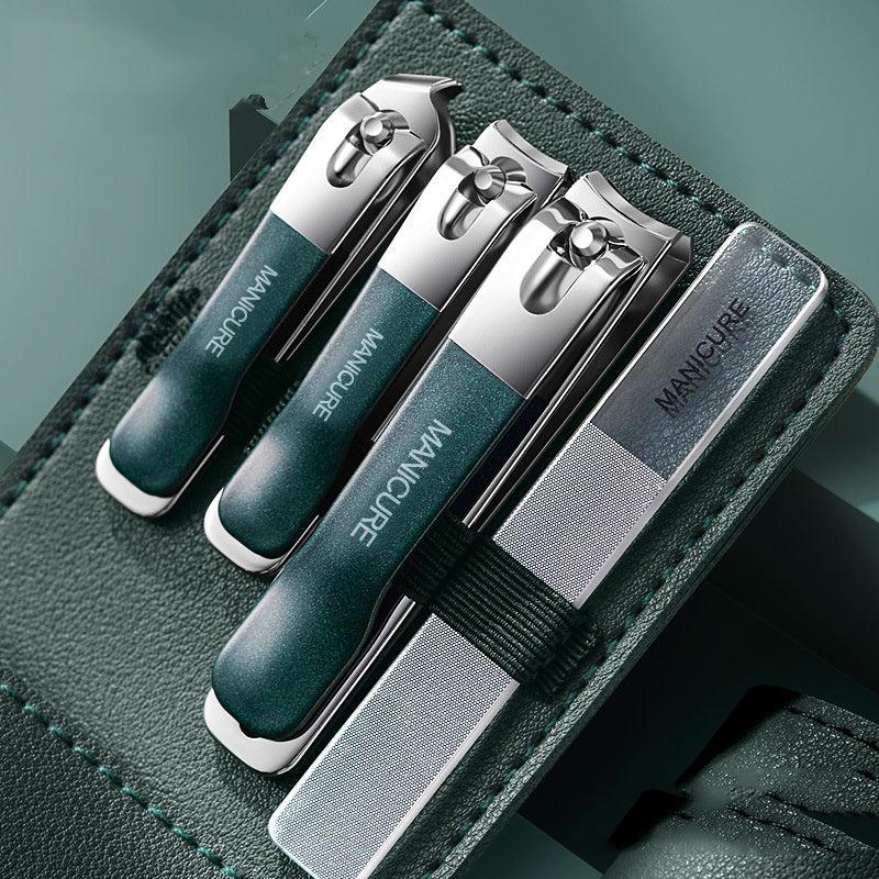 4 Pcs Nail Clippers Set Portable Travel Nail Care Kit