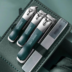 4 Pcs Nail Clippers Set Portable Travel Nail Care Kit
