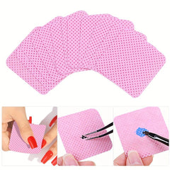 Nail Polish Remover Wipes Nail Cleaning Pads Non Woven Nail Pads