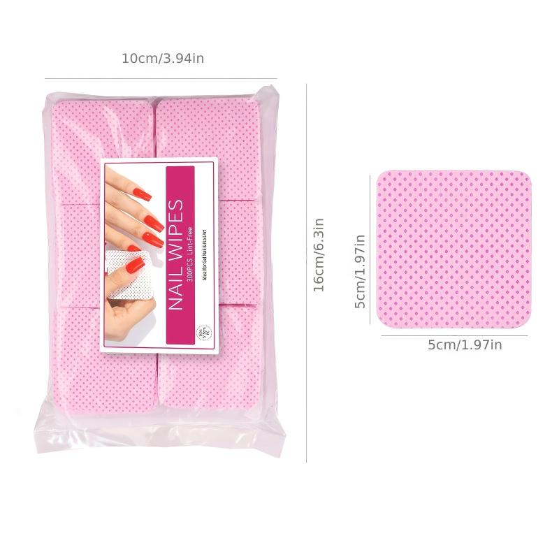 Nail Polish Remover Wipes Nail Cleaning Pads Non Woven Nail Pads