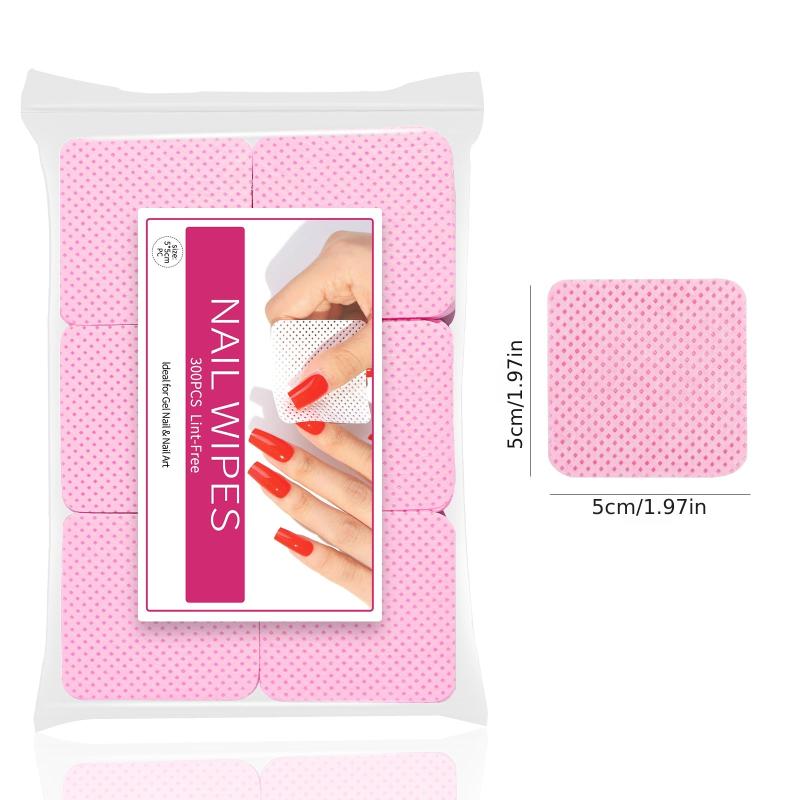 Nail Polish Remover Wipes Nail Cleaning Pads Non Woven Nail Pads