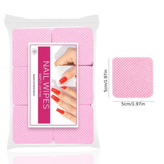 Nail Polish Remover Wipes Nail Cleaning Pads Non Woven Nail Pads