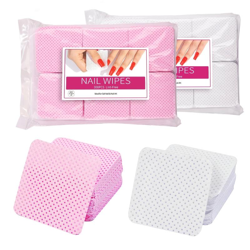 Nail Polish Remover Wipes Nail Cleaning Pads Non Woven Nail Pads