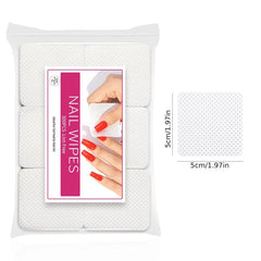 Nail Polish Remover Wipes Nail Cleaning Pads Non Woven Nail Pads