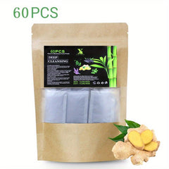 Herbal Foot Patches for Deep Cleaning, Improved Sleep, Fatigue Relief - 100pcs