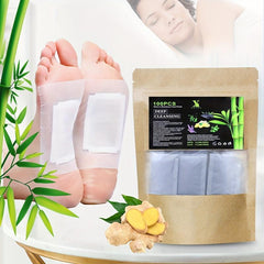 Herbal Foot Patches for Deep Cleaning, Improved Sleep, Fatigue Relief - 100pcs