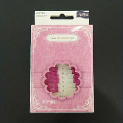 26 Pcs Nail Polish Edge Anti Flooding Plastic Template Clip