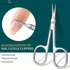 Cuticle Scissors for Manicure Dead Skin Remover Stainless Steel Cutter
