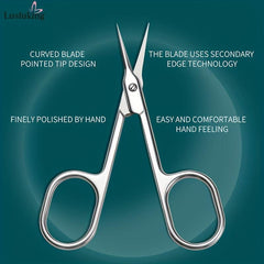 Cuticle Scissors for Manicure Dead Skin Remover Stainless Steel Cutter