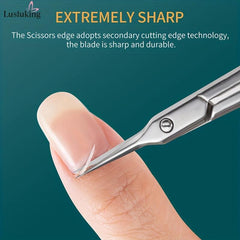 Cuticle Scissors for Manicure Dead Skin Remover Stainless Steel Cutter