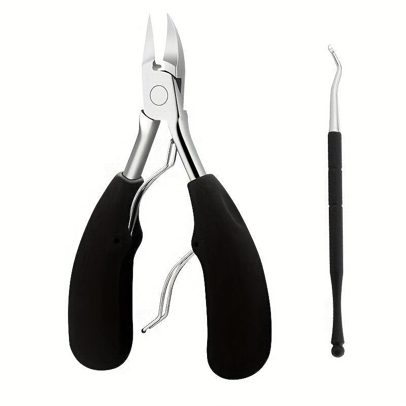Stainless Steel Toenail Clippers for Thick Ingrown Nails