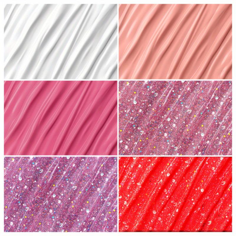 Poly Gel Set Nail Extension Gel 6 Colors Nude Pink Builder Nail Gel