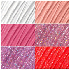 Poly Gel Set Nail Extension Gel 6 Colors Nude Pink Builder Nail Gel