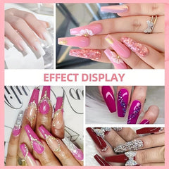 Poly Gel Set Nail Extension Gel 6 Colors Nude Pink Builder Nail Gel