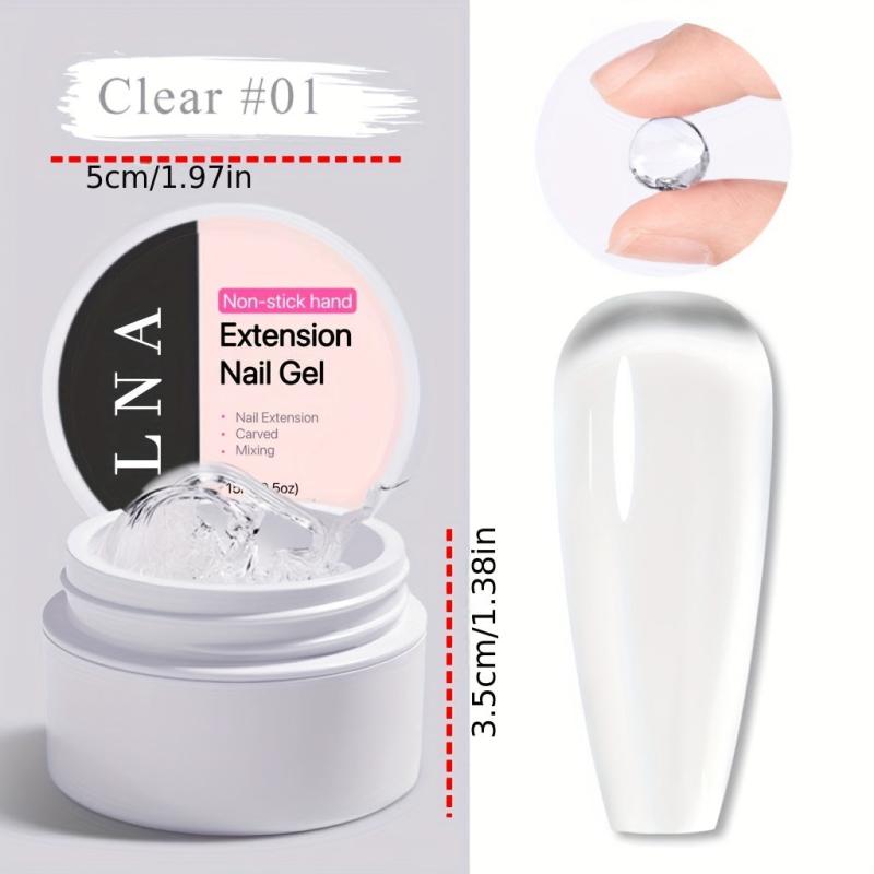 15ml Solid Extension Nail Gel Non Sticky - DIY Nail Extension Gel