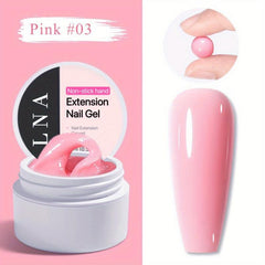 15ml Solid Extension Nail Gel Non Sticky - DIY Nail Extension Gel