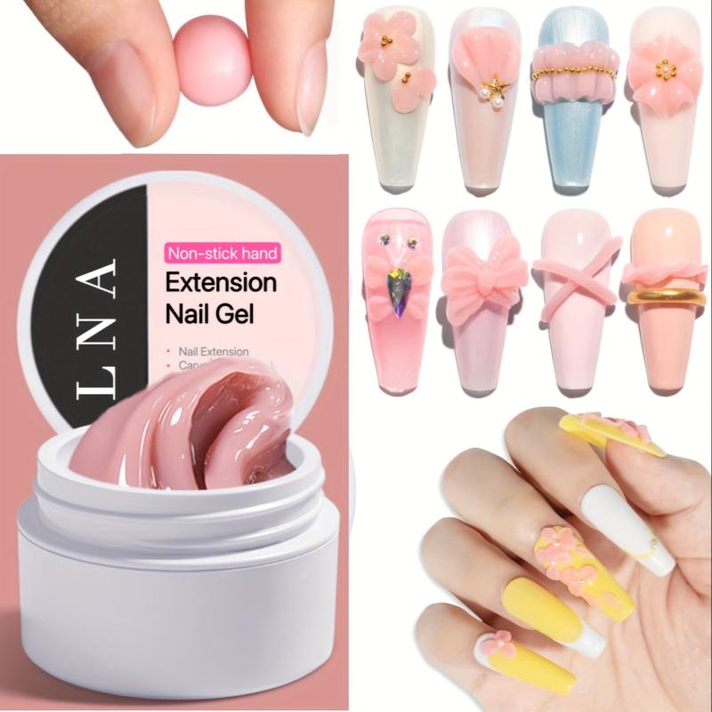 15ml Solid Extension Nail Gel Non Sticky - DIY Nail Extension Gel