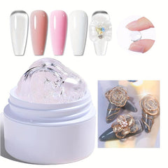 15ml Solid Extension Nail Gel Non Sticky - DIY Nail Extension Gel