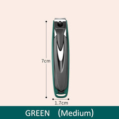 Colorful Nail Clippers Anti Splash Nail Cutter Stainless Steel