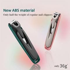 Colorful Nail Clippers Anti Splash Nail Cutter Stainless Steel