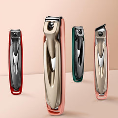 Colorful Nail Clippers Anti Splash Nail Cutter Stainless Steel