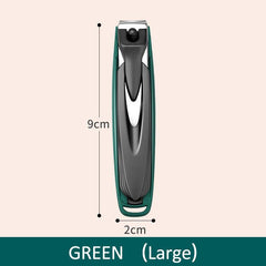 Colorful Nail Clippers Anti Splash Nail Cutter Stainless Steel