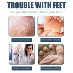 Foot Care Effervescent Tablets for Moisturizing and Cleaning Dead Skin on Feet