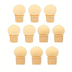 10pcs Gradual Change Nail Polish Sponge Head for Manicure and DIY Nail Art