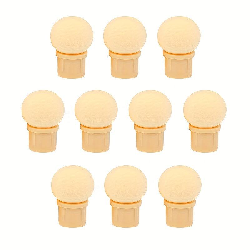 10pcs Gradual Change Nail Polish Sponge Head for Manicure and DIY Nail Art