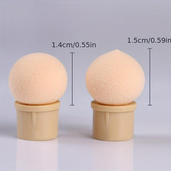 10pcs Gradual Change Nail Polish Sponge Head for Manicure and DIY Nail Art