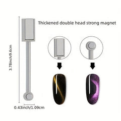 3D Magnetic Cat Eye Gel Nail Art Board Easy DIY Manicure Tool