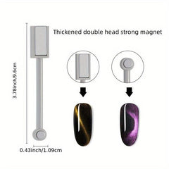 3D Magnetic Cat Eye Gel Nail Art Board Easy DIY Manicure Tool