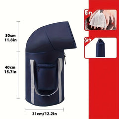 Foldable Foot Bath Bucket Camping Wash Basin Outdoor Tub Foot Spa Bath