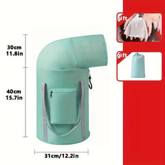 Foldable Foot Bath Bucket Camping Wash Basin Outdoor Tub Foot Spa Bath