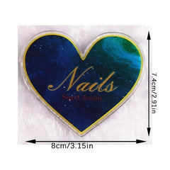 Resin Printed Nail Mixing Palette Display Board