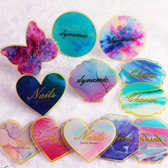 Resin Printed Nail Mixing Palette Display Board