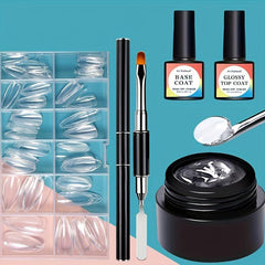 5 Pcs Solid Nail Gel Glue Set for Nail Art DIY