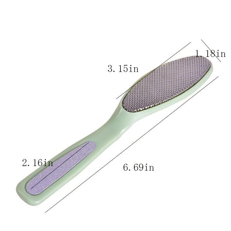 Double Ended Toe Scrubber for Smooth Feet - Ideal for Home Pedicures