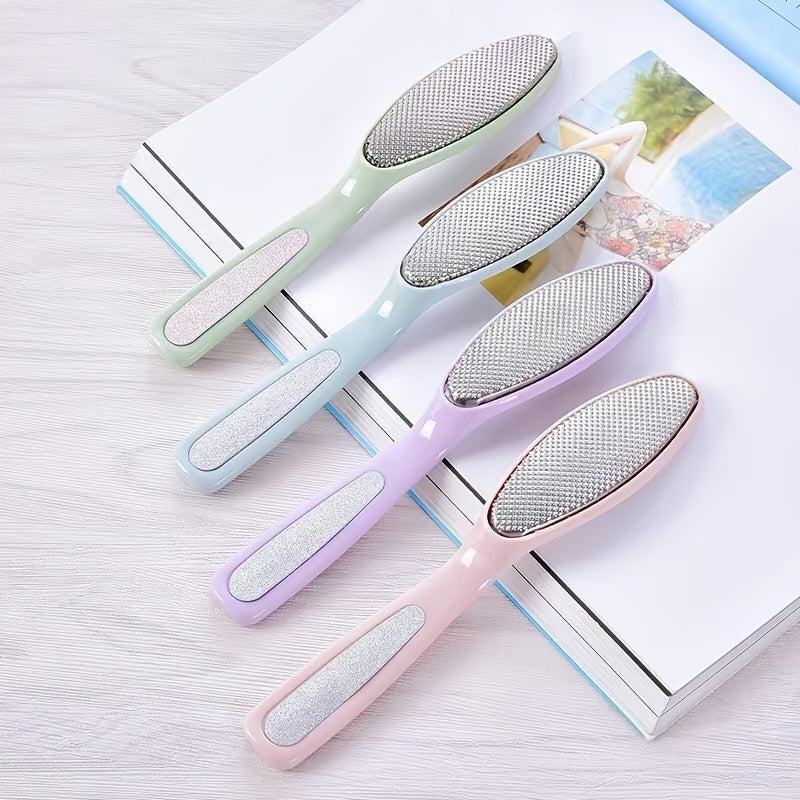 Double Ended Toe Scrubber for Smooth Feet - Ideal for Home Pedicures