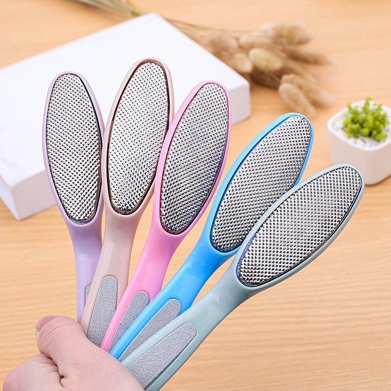 Double Ended Toe Scrubber for Smooth Feet - Ideal for Home Pedicures