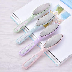 Double Ended Toe Scrubber for Smooth Feet - Ideal for Home Pedicures