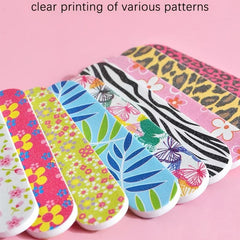 10Pcs Mini Nail Files Double Sided Boards Manicure Pedicure Tool