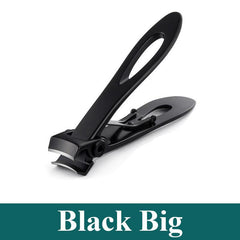 Stainless Steel Nail Clippers for Thick Nails - Manicure Fingernail Cutter